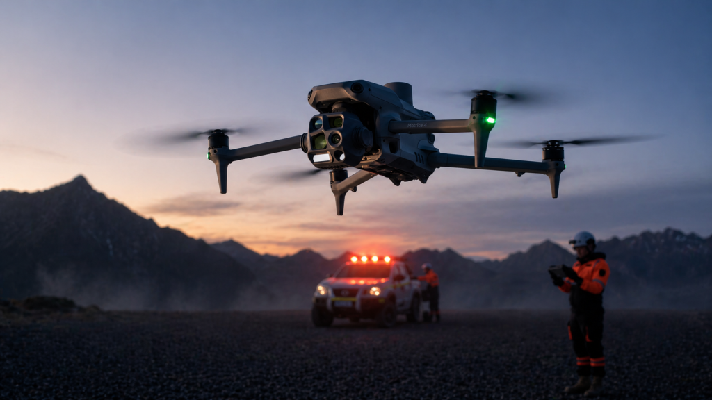Gestão de Crise Térmica: Como a IA e os Drones previnem incêndios em subestações