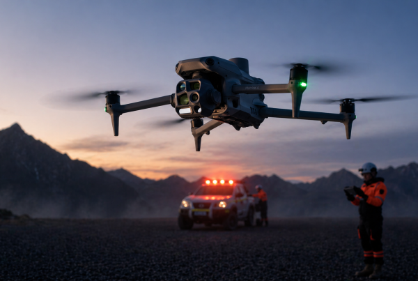 Gestão de Crise Térmica: Como a IA e os Drones previnem incêndios em subestações