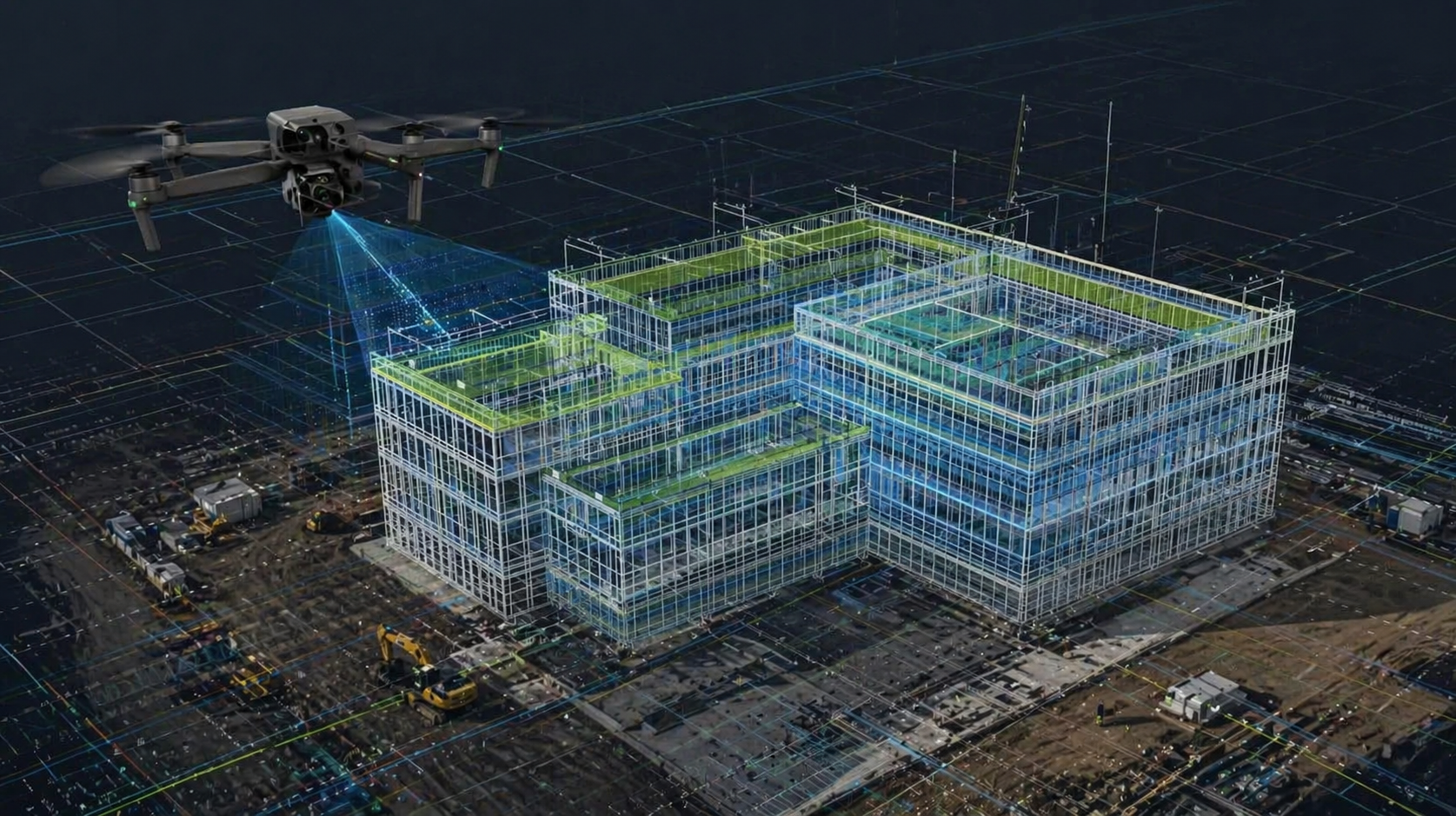 Gêmeo Digital no Canteiro de Obras: Acabando com as disputas de medição com fornecedores