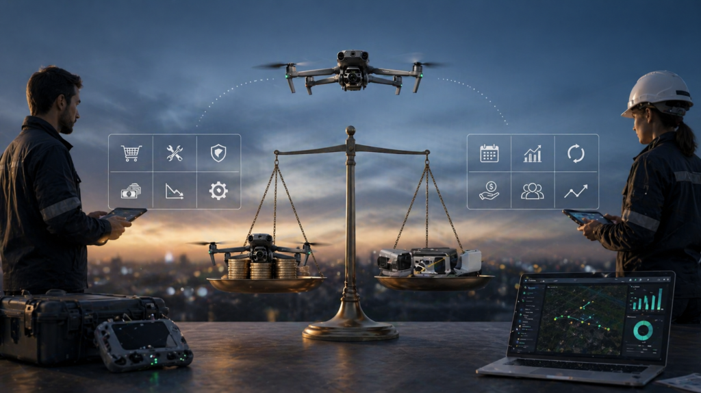 CAPEX ou OPEX? O melhor modelo financeiro para escalar a sua frota de drones